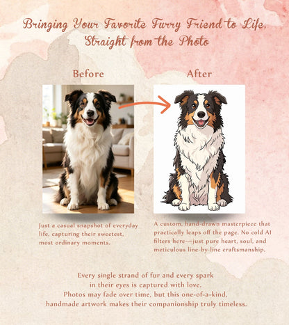 Custom 3D Dog Memorial Shadow Box — Personalized Angel Pet Portrait Gift custom pet portrait - MooWeeStudio