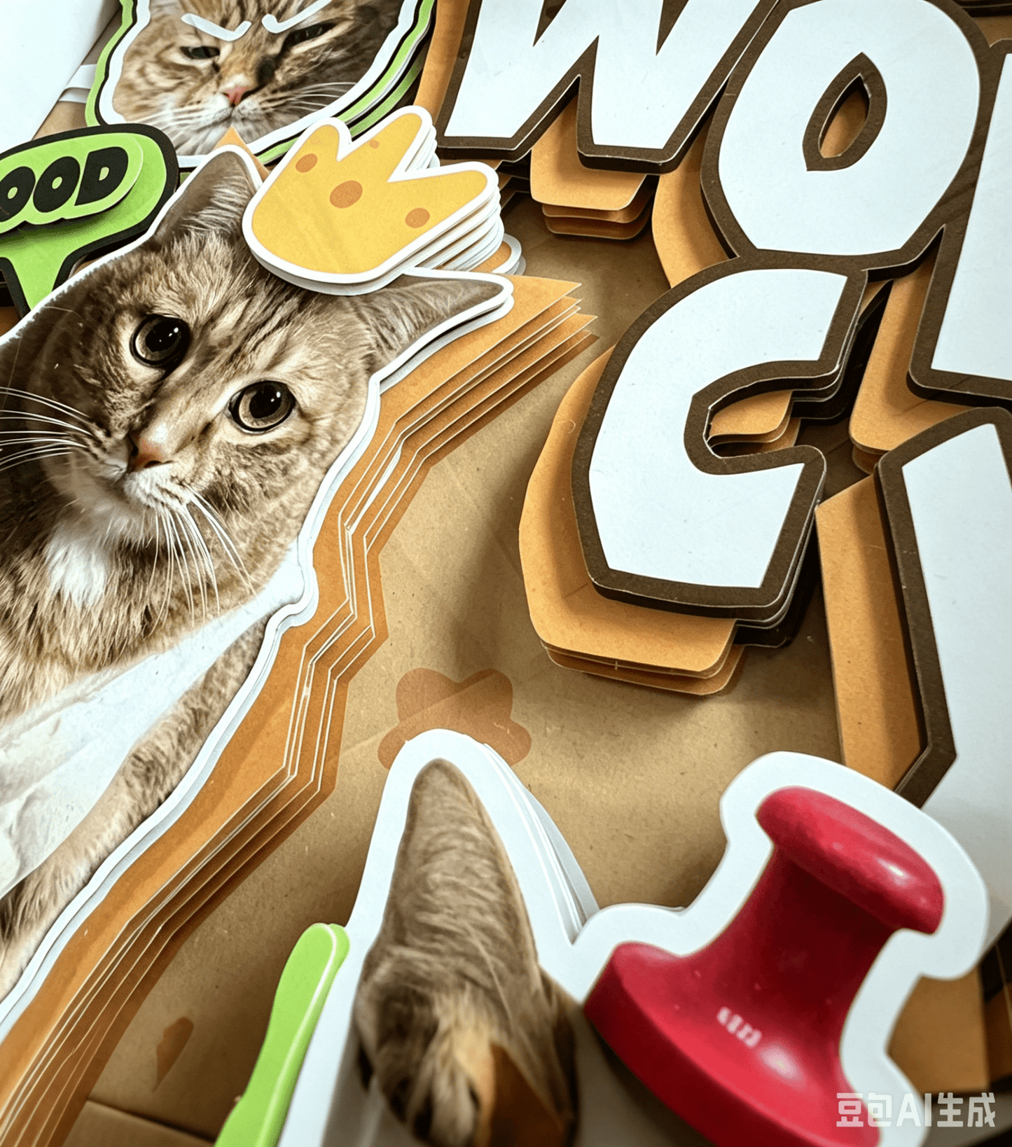 Custom 3D Ragdoll Cat Portrait Shadow Box — Personalized Pet Gift custom pet portrait - MooWeeStudio